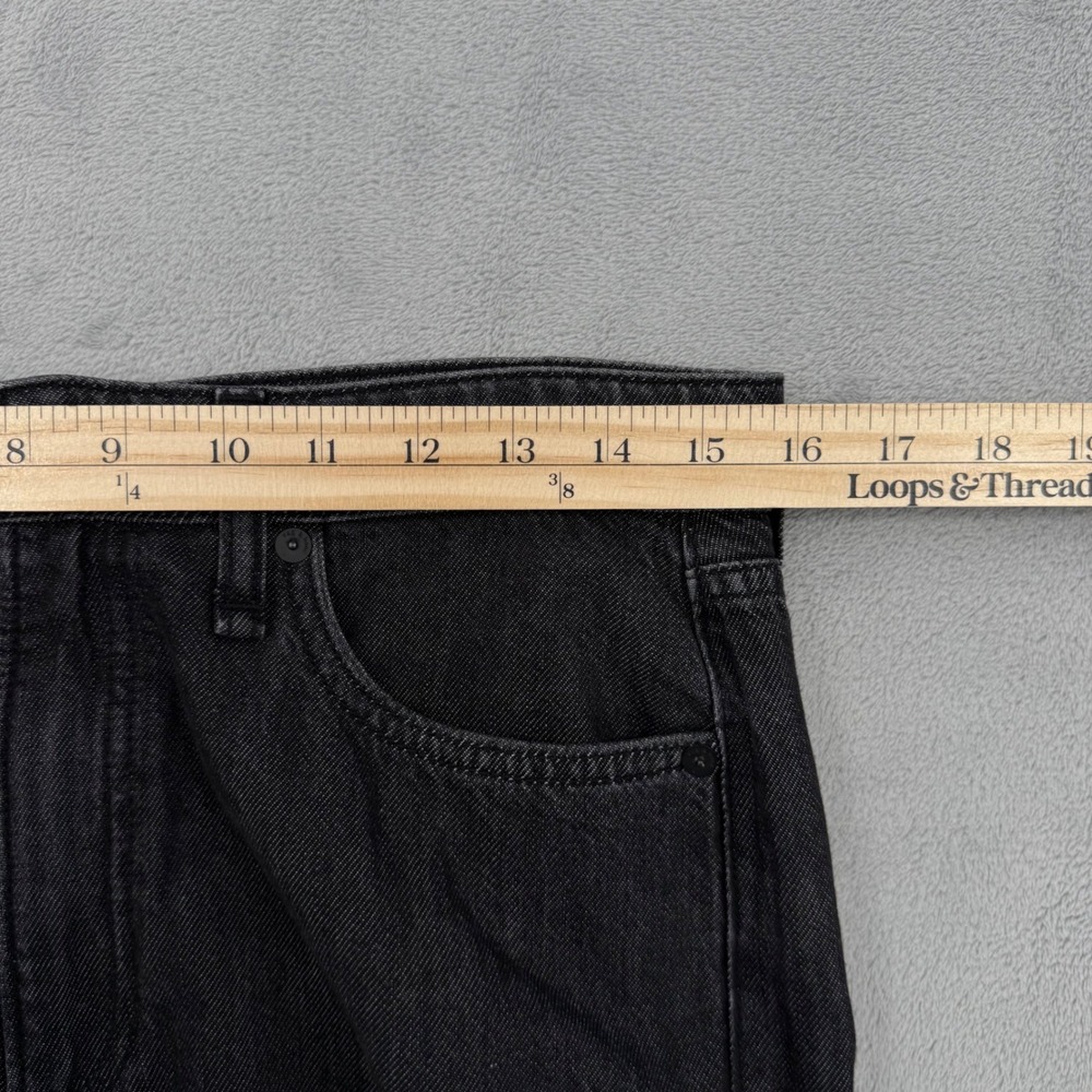 Rag & Bone Lori Mid-Rise Wide Leg Jeans Senoia Black Grey Women's Size 27 NEW - Picture 16 of 16